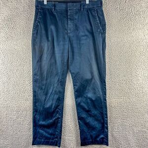 Bonobos Monday Pants Mens 32 Blue Trousers Golf‎ Outdoor Casual Preppy 32"x28.5"